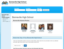 Tablet Screenshot of bonnevillehighschool.org
